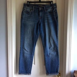 Lucky Brand Cuffed Blue Jeans